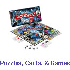 Puzzles, Playing Cards, Board Games, Etc.